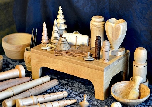 products display at craft show