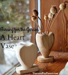 Mothers Day Gifts - Heart Shaped Vase