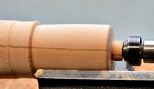 A turned Kraut Pounder is used to make sauerkraut. To make sauerkraut properly youpound the cabbage with salt, in its container, and release its juices.