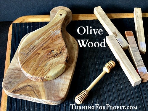 is olive tree good for woodturning?