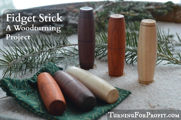 Fidget Stick - A woodturning project for kids of all ages