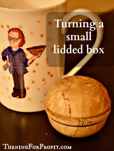 How to turn a lidded box