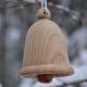A Turned Wooden Christmas Bell